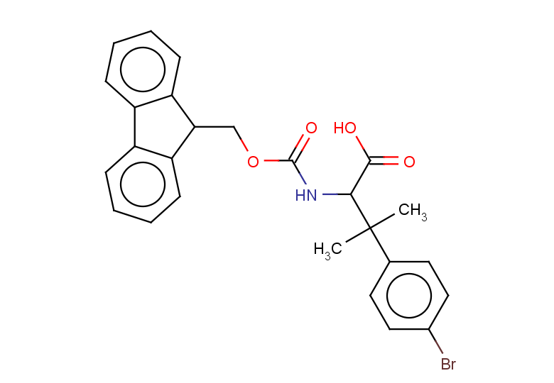 3-(4-bromophenyl)-2-({[(9H-fluoren-9-yl)methoxy]carbonyl}amino)-3-methylbutanoic acid