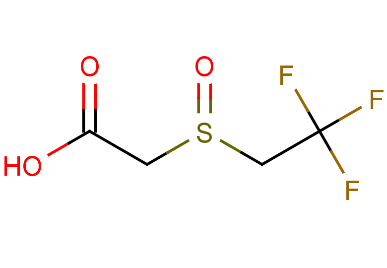 2-(2,2,2-trifluoroethanesulfinyl)acetic acid