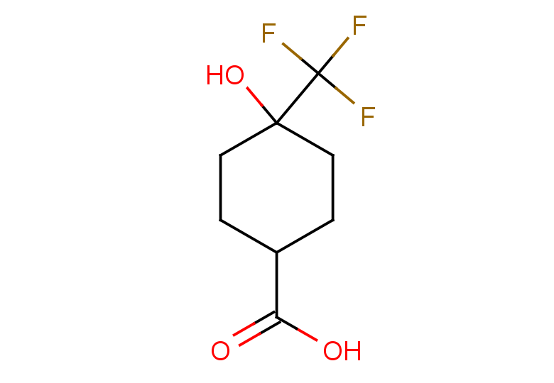 4-hydroxy-4-(trifluoromethyl)cyclohexane-1-carboxylic acid