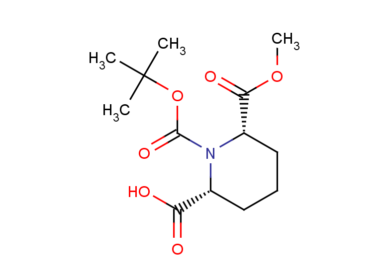 rac-(2R,6S)-1-[(tert-butoxy)carbonyl]-6-(methoxycarbonyl)piperidine-2-carboxylic acid, cis