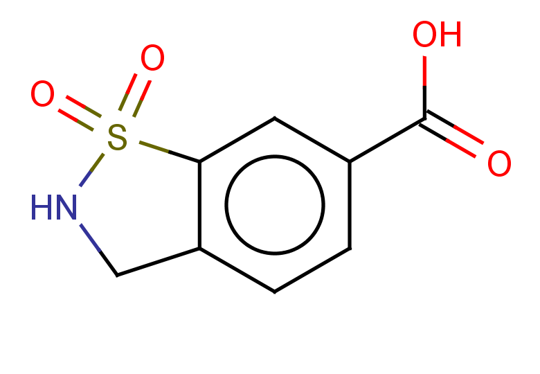 1,1-dioxo-2,3-dihydro-1lambda6,2-benzothiazole-6-carboxylic acid