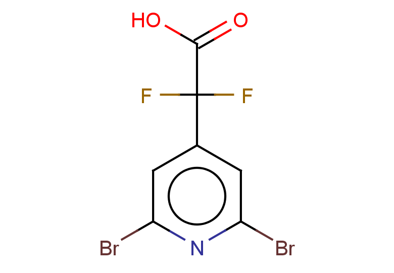 2-(2,6-dibromopyridin-4-yl)-2,2-difluoroacetic acid