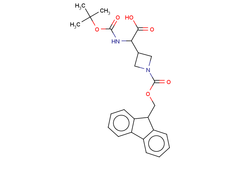 2-{[(tert-butoxy)carbonyl]amino}-2-(1-{[(9H-fluoren-9-yl)methoxy]carbonyl}azetidin-3-yl)acetic acid