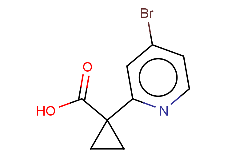1-(4-bromopyridin-2-yl)cyclopropane-1-carboxylic acid