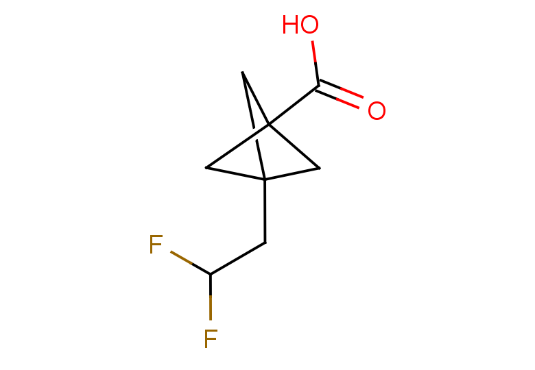 3-(2,2-difluoroethyl)bicyclo[1.1.1]pentane-1-carboxylic acid