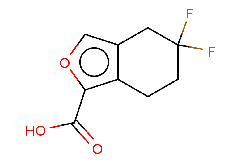 5,5-difluoro-4,5,6,7-tetrahydro-2-benzofuran-1-carboxylic acid