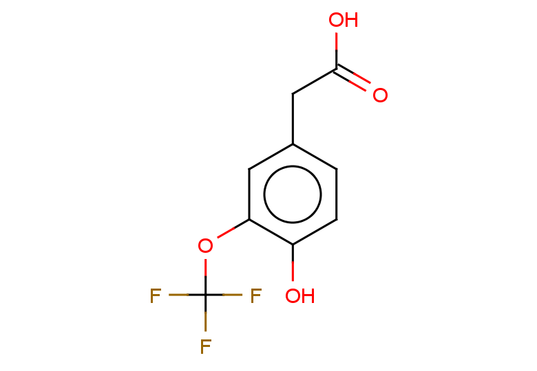2-[4-hydroxy-3-(trifluoromethoxy)phenyl]acetic acid