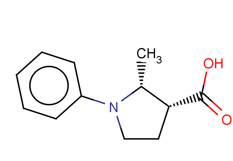 rac-(2R,3R)-2-methyl-1-phenylpyrrolidine-3-carboxylic acid