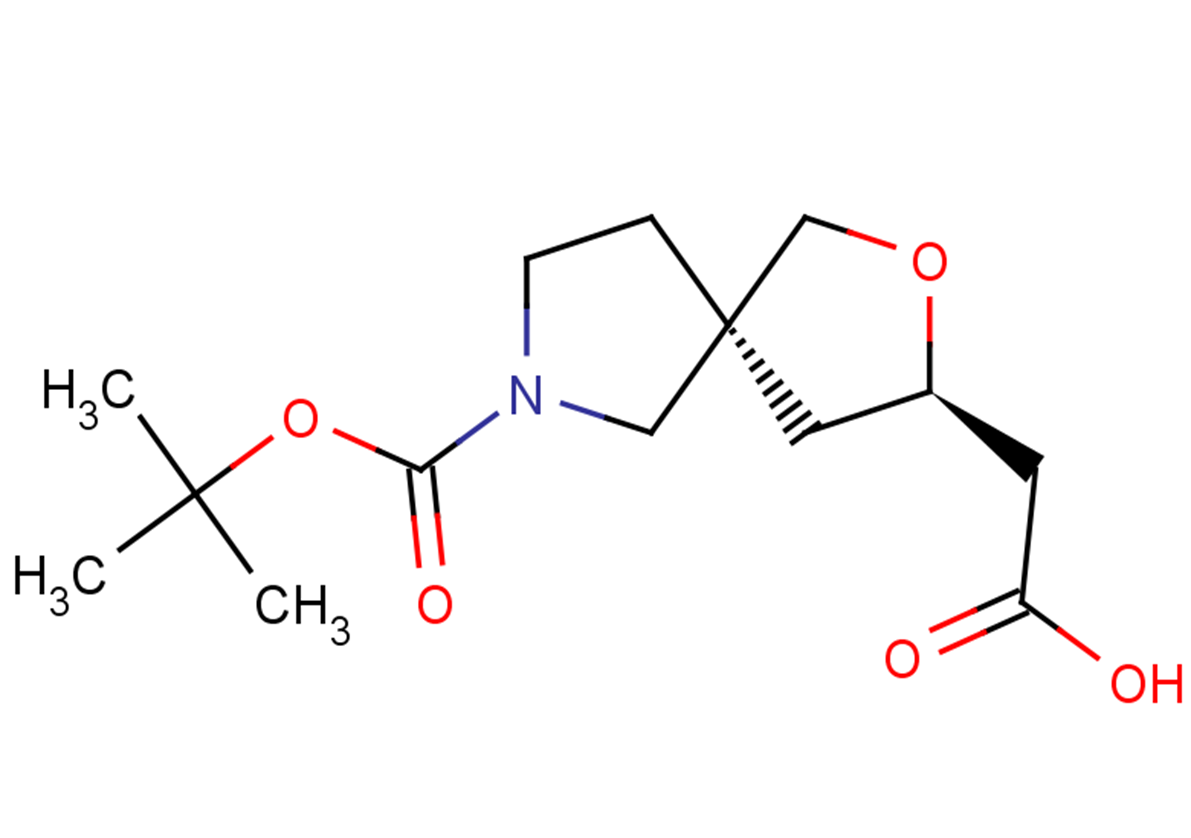 rac-2-[(3R,5S)-7-[(tert-butoxy)carbonyl]-2-oxa-7-azaspiro[4.4]nonan-3-yl]acetic acid