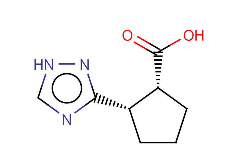 rac-(1R,2S)-2-(1H-1,2,4-triazol-3-yl)cyclopentane-1-carboxylic acid, cis