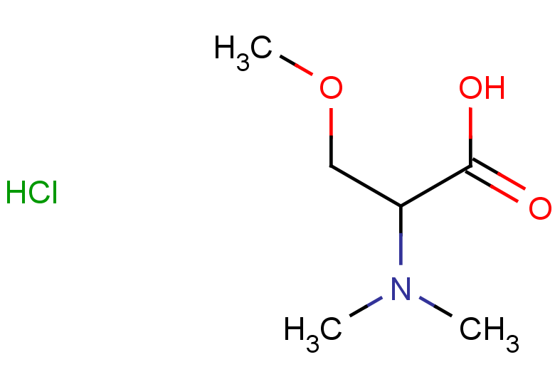 2-(dimethylamino)-3-methoxypropanoic acid hydrochloride