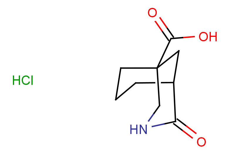 4-oxo-3-azabicyclo[3.3.1]nonane-1-carboxylic acid hydrochloride