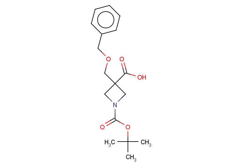 3-[(benzyloxy)methyl]-1-[(tert-butoxy)carbonyl]azetidine-3-carboxylic acid
