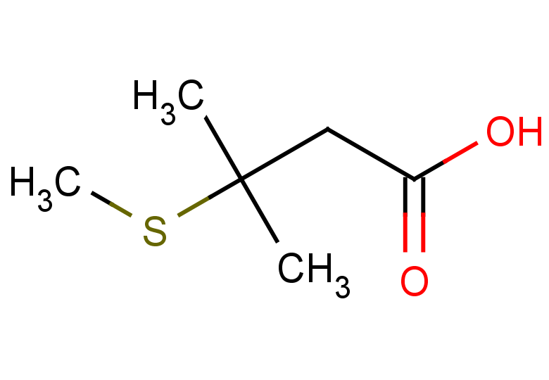 3-methyl-3-(methylsulfanyl)butanoic acid