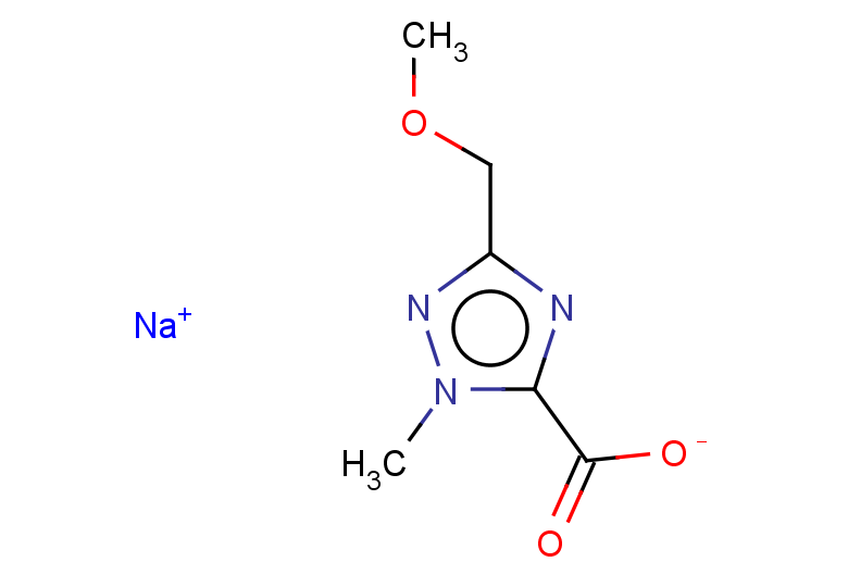 sodium 3-(methoxymethyl)-1-methyl-1H-1,2,4-triazole-5-carboxylate