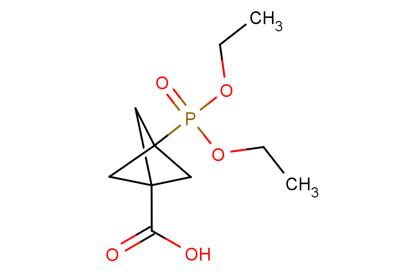 3-(diethoxyphosphoryl)bicyclo[1.1.1]pentane-1-carboxylic acid