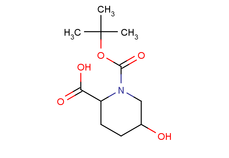 1-(tert-butoxycarbonyl)-5-hydroxypiperidine-2-carboxylic acid, Mixture of diastereomers