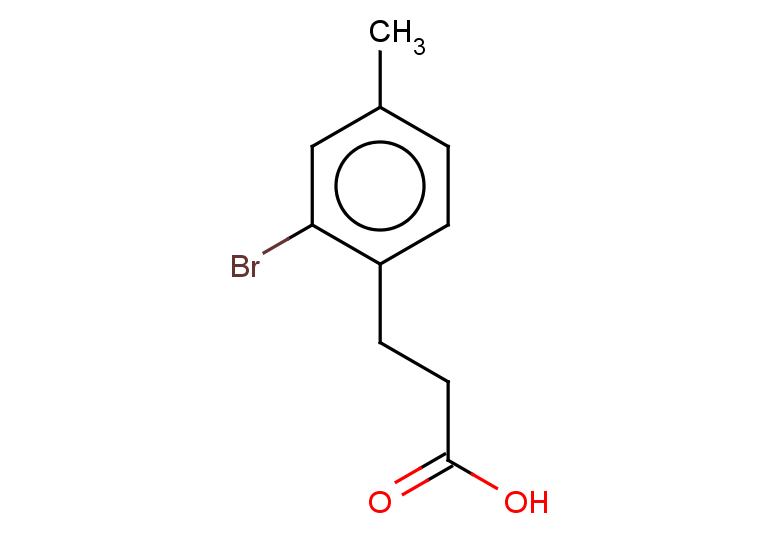 3-(2-bromo-4-methylphenyl)propanoic acid