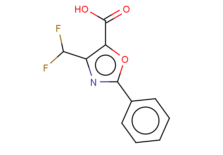 4-(difluoromethyl)-2-phenyl-1,3-oxazole-5-carboxylic acid