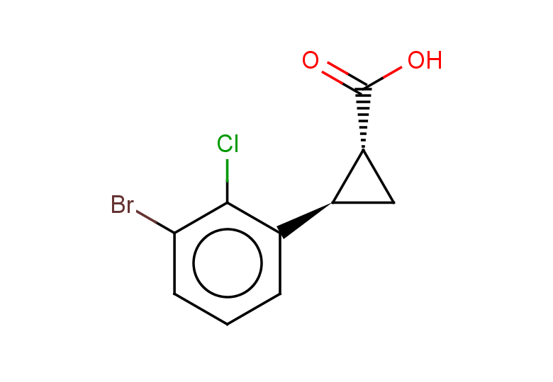 rac-(1R,2R)-2-(3-bromo-2-chlorophenyl)cyclopropane-1-carboxylic acid, trans