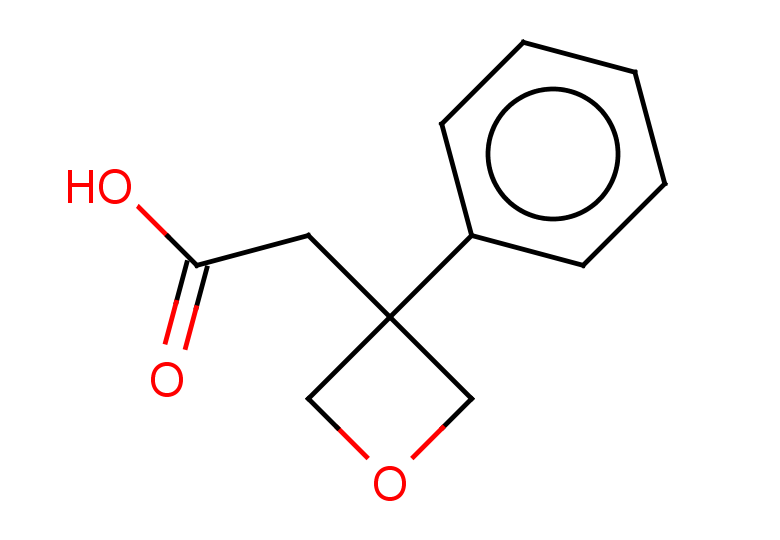 2-(3-phenyloxetan-3-yl)acetic acid