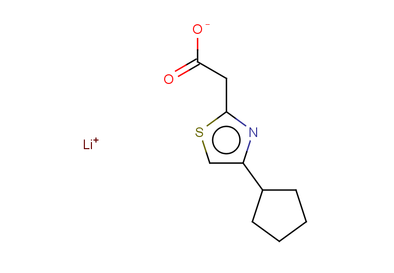 lithium(1+) ion 2-(4-cyclopentyl-1,3-thiazol-2-yl)acetate