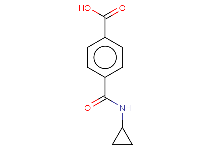 4-(cyclopropylcarbamoyl)benzoic acid