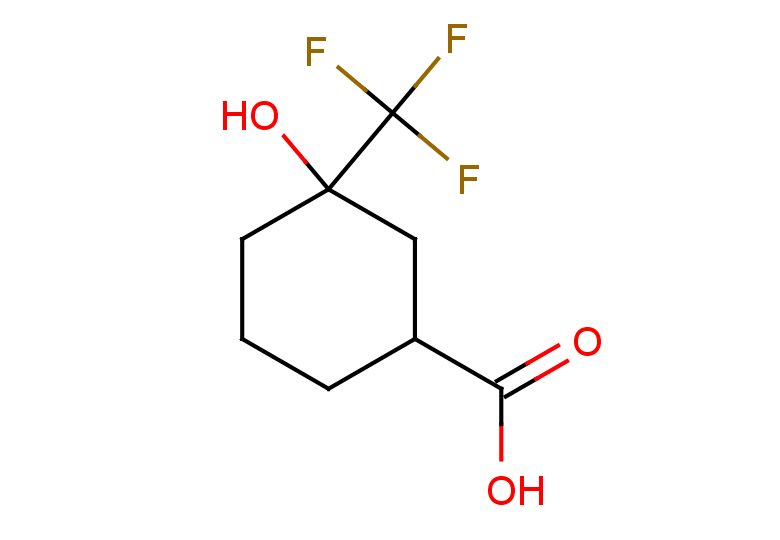 3-hydroxy-3-(trifluoromethyl)cyclohexane-1-carboxylic acid, Mixture of diastereomers