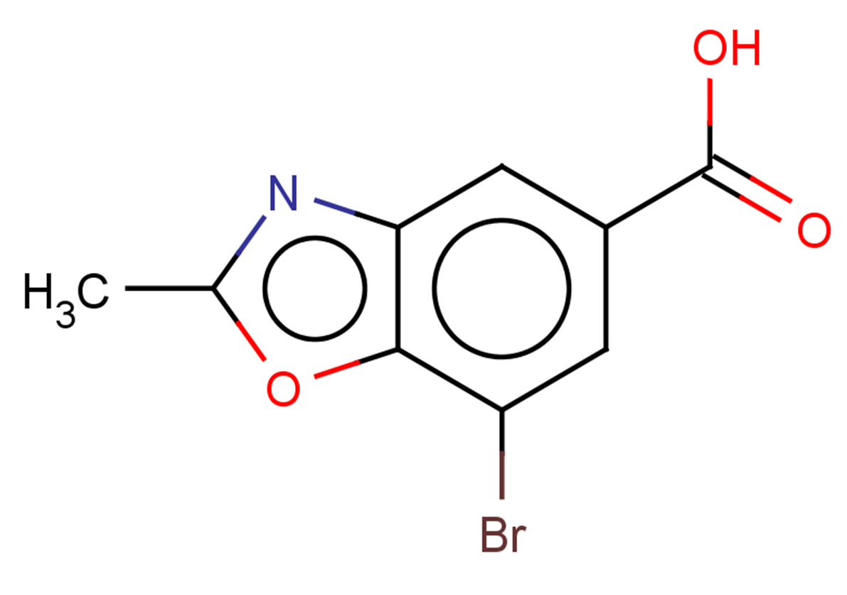 7-bromo-2-methyl-1,3-benzoxazole-5-carboxylic acid