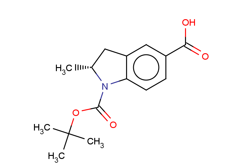 (2R)-1-[(tert-butoxy)carbonyl]-2-methyl-2,3-dihydro-1H-indole-5-carboxylic acid