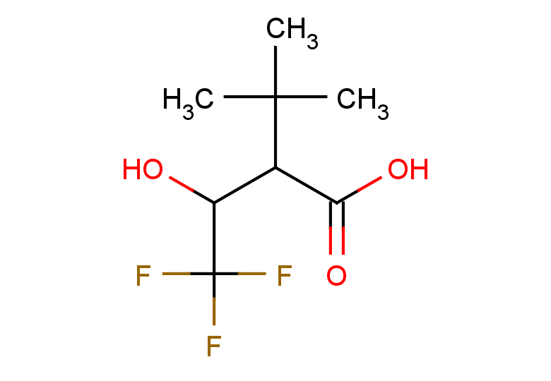 2-tert-butyl-4,4,4-trifluoro-3-hydroxybutanoic acid