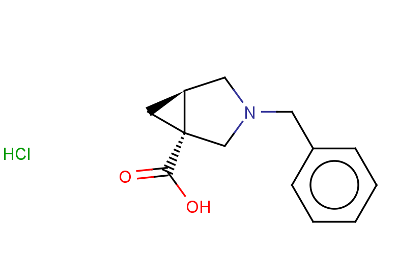 (1R,5R)-3-benzyl-3-azabicyclo[3.1.0]hexane-1-carboxylic acid hydrochloride