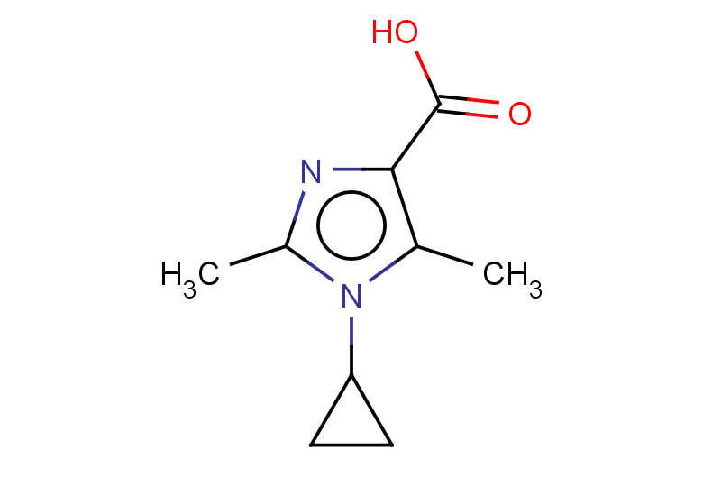 1-cyclopropyl-2,5-dimethyl-1H-imidazole-4-carboxylic acid
