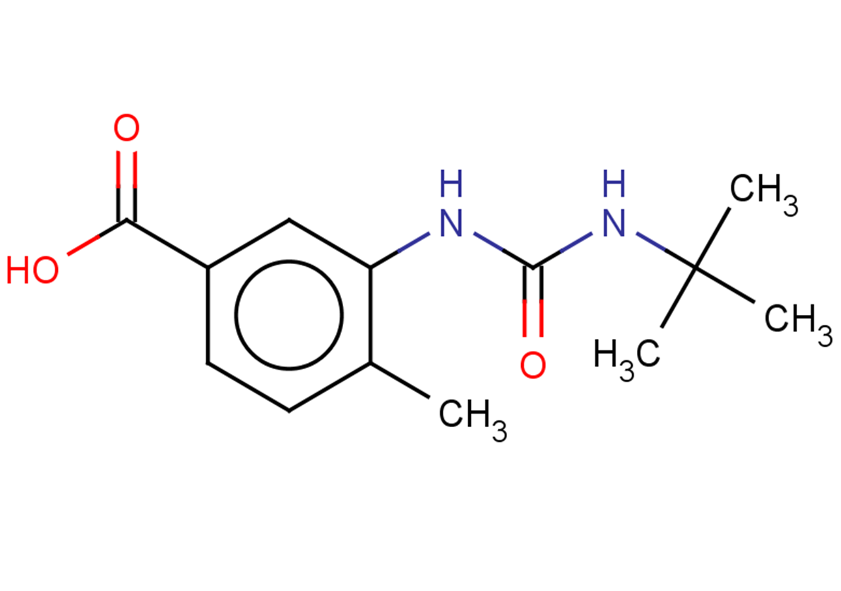 3-[(tert-butylcarbamoyl)amino]-4-methylbenzoic acid