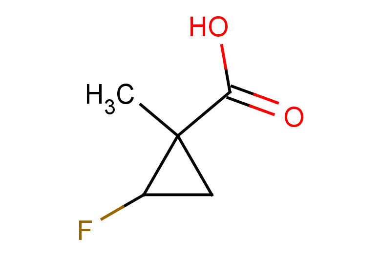 2-fluoro-1-methylcyclopropane-1-carboxylic acid, Mixture of diastereomers