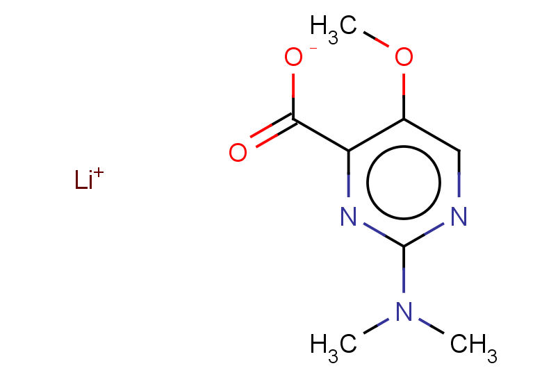 lithium(1+) 2-(dimethylamino)-5-methoxypyrimidine-4-carboxylate