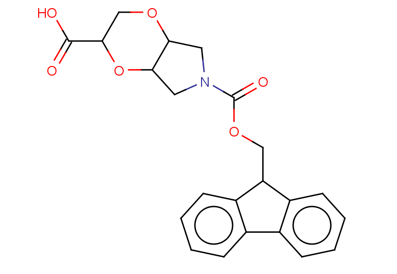 6-{[(9H-fluoren-9-yl)methoxy]carbonyl}-hexahydro-2H-[1,4]dioxino[2,3-c]pyrrole-2-carboxylic acid