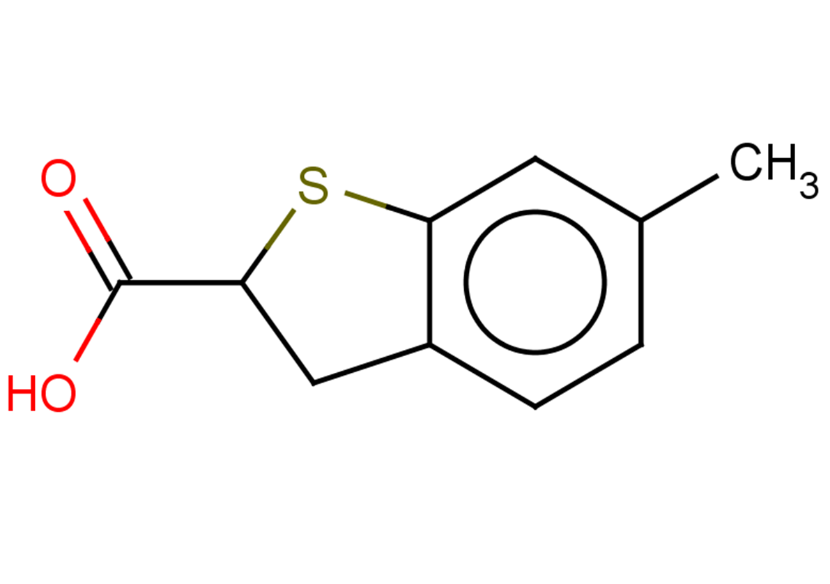6-methyl-2,3-dihydro-1-benzothiophene-2-carboxylic acid