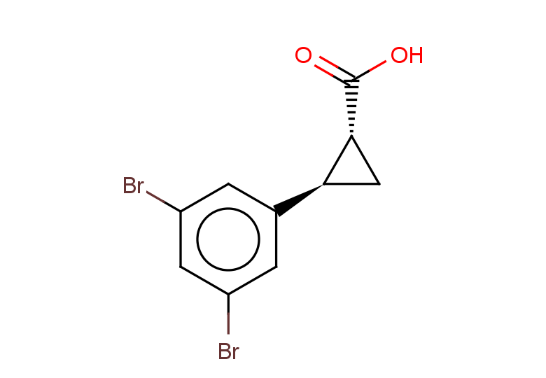rac-(1R,2R)-2-(3,5-dibromophenyl)cyclopropane-1-carboxylic acid, trans
