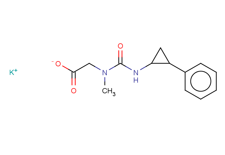 potassium 2-{methyl[(2-phenylcyclopropyl)carbamoyl]amino}acetate