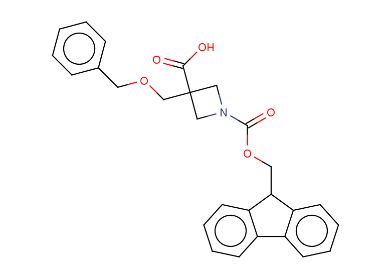 3-[(benzyloxy)methyl]-1-{[(9H-fluoren-9-yl)methoxy]carbonyl}azetidine-3-carboxylic acid