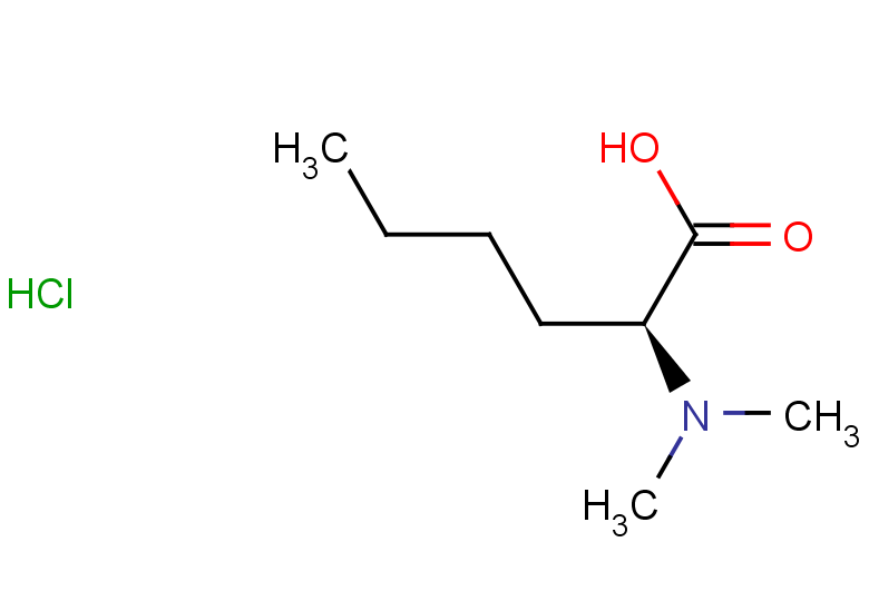 (2S)-2-(dimethylamino)hexanoic acid hydrochloride