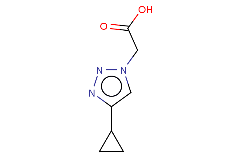 2-(4-cyclopropyl-1H-1,2,3-triazol-1-yl)acetic acid