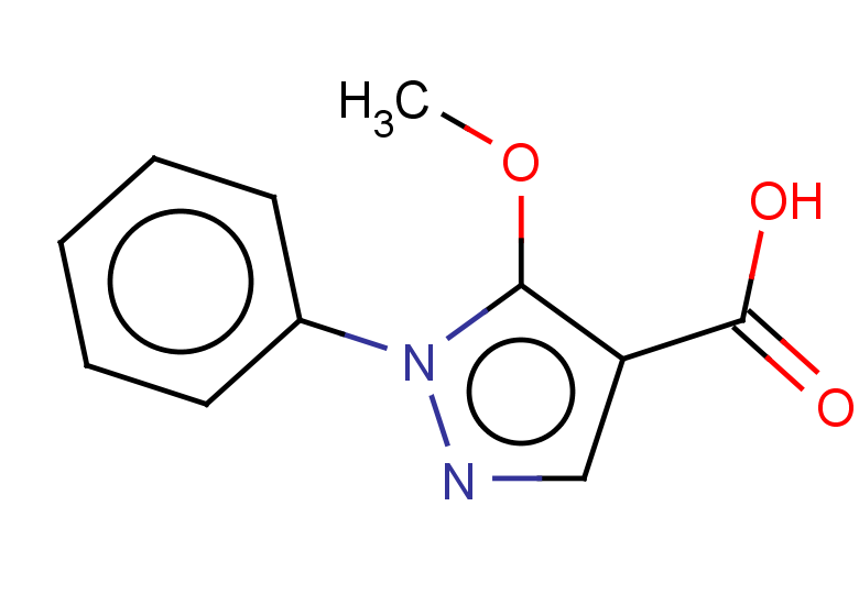 5-methoxy-1-phenyl-1H-pyrazole-4-carboxylic acid