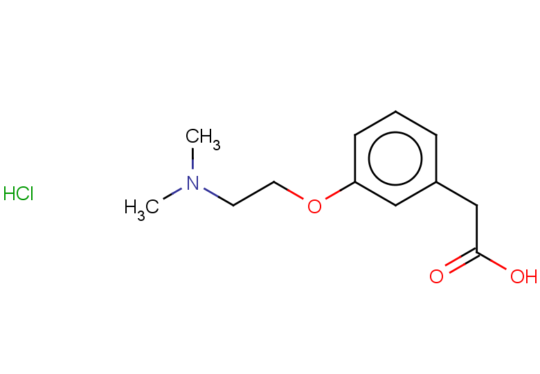 2-{3-[2-(dimethylamino)ethoxy]phenyl}acetic acid hydrochloride