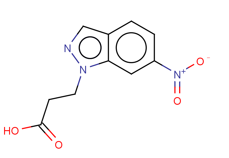 3-(6-nitro-1H-indazol-1-yl)propanoic acid