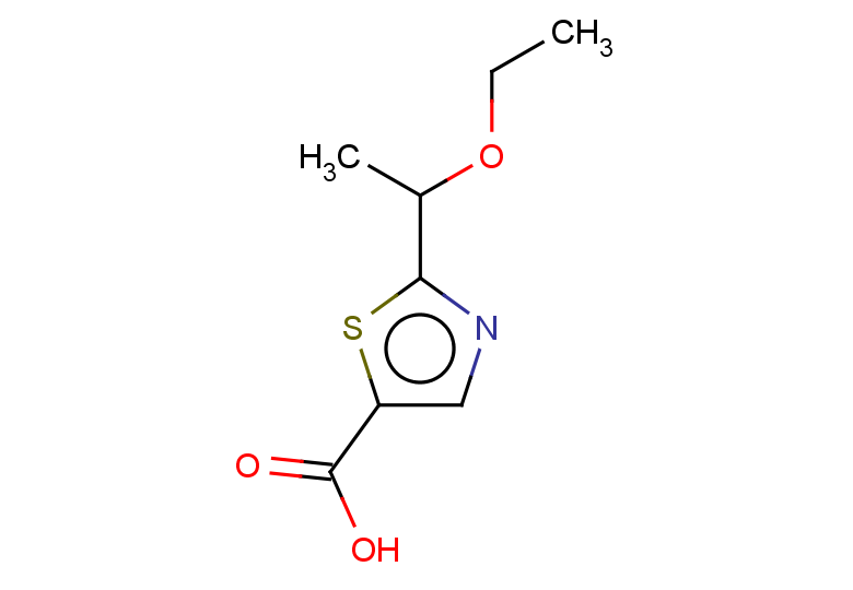 2-(1-ethoxyethyl)-1,3-thiazole-5-carboxylic acid