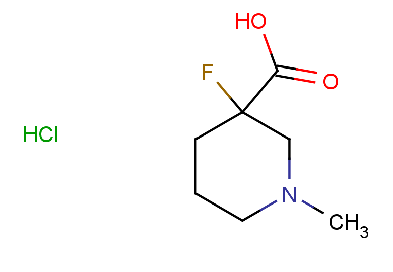3-fluoro-1-methylpiperidine-3-carboxylic acid hydrochloride
