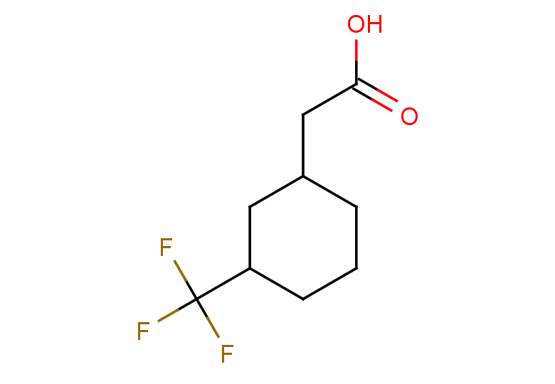 2-[3-(trifluoromethyl)cyclohexyl]acetic acid