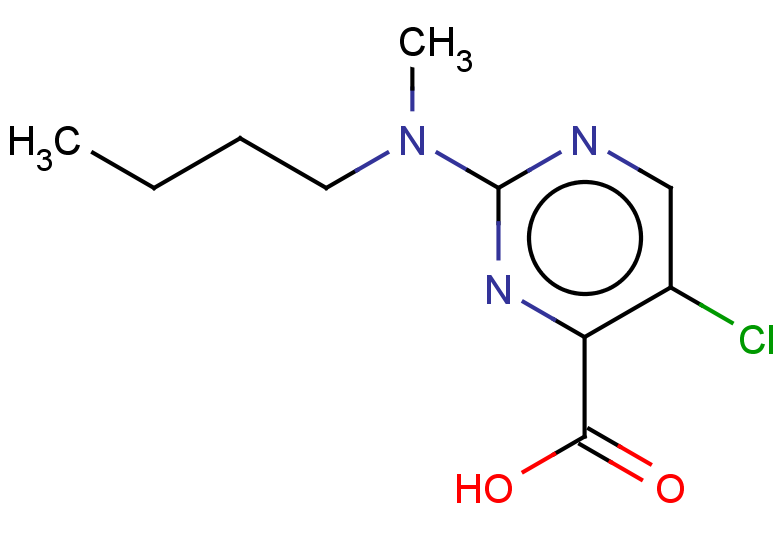 2-[butyl(methyl)amino]-5-chloropyrimidine-4-carboxylic acid